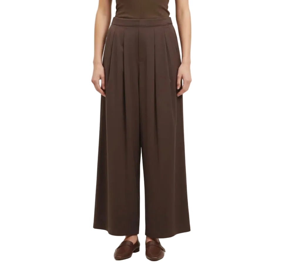 Sweewe Willow Cropped Wide Leg Trouser - clever alice