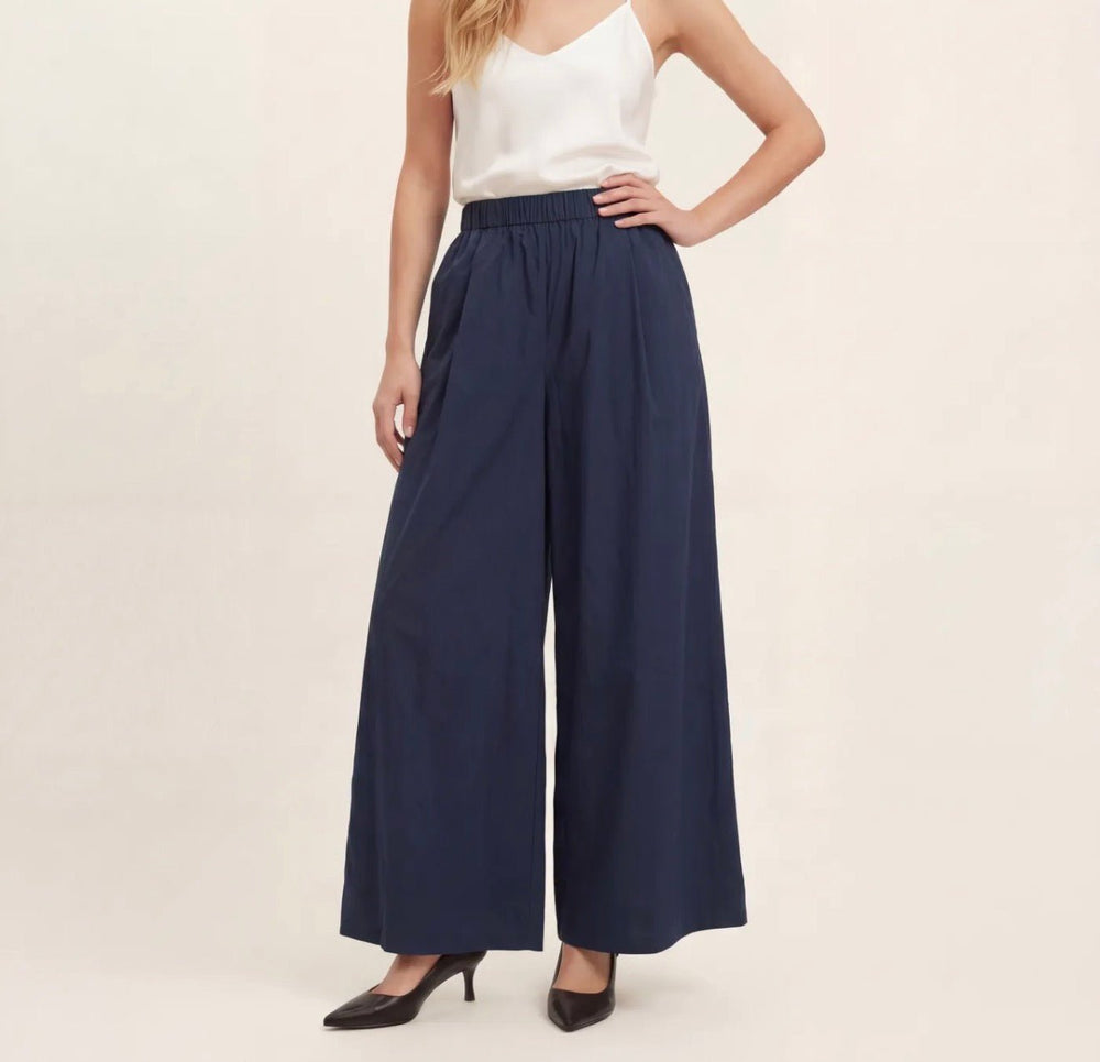 Sweewe Willow Cropped Wide Leg Trouser - clever alice