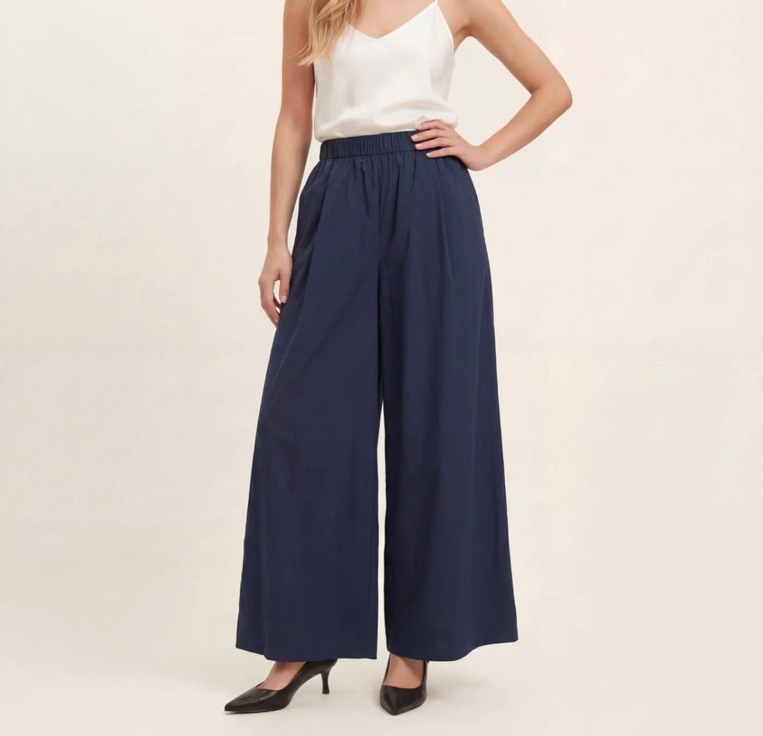 Sweewe Willow Cropped Wide Leg Trouser - clever alice
