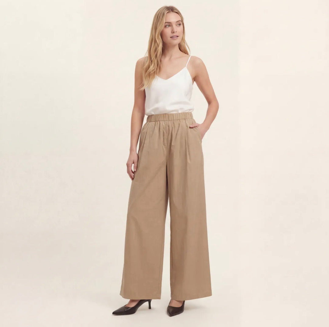 Sweewe Willow Cropped Wide Leg Trouser - clever alice