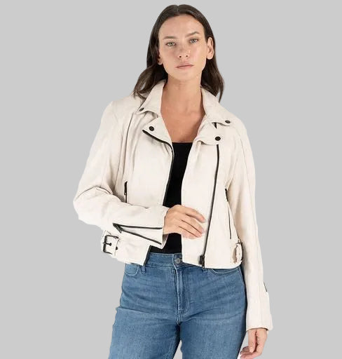 Mauritius  Crop Moto Black Zips BITA RF