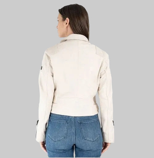 Mauritius  Crop Moto Black Zips BITA RF