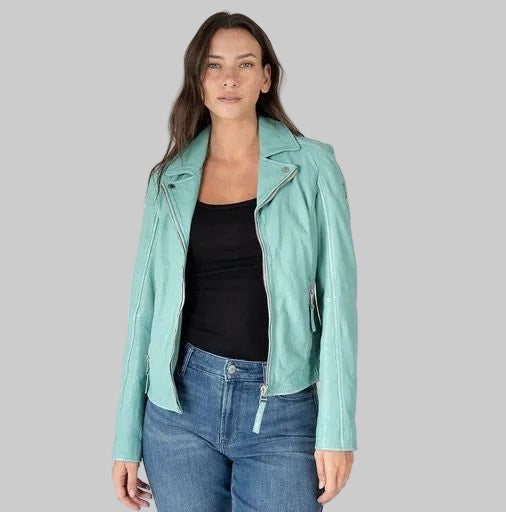 Mauritius Straight Zip Moto LOUZIA RF