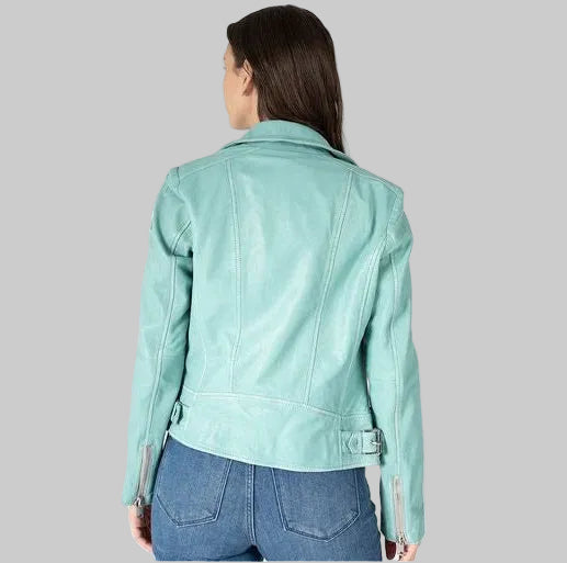 Mauritius Straight Zip Moto LOUZIA RF
