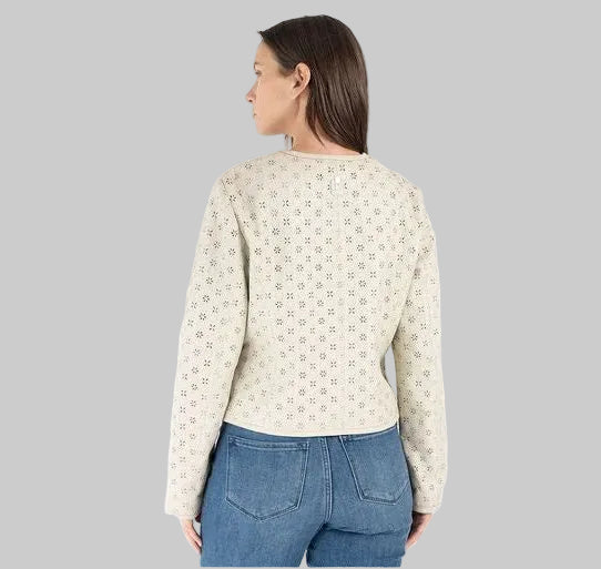 Mauritius Lightweight Perforated Detail Front Zip