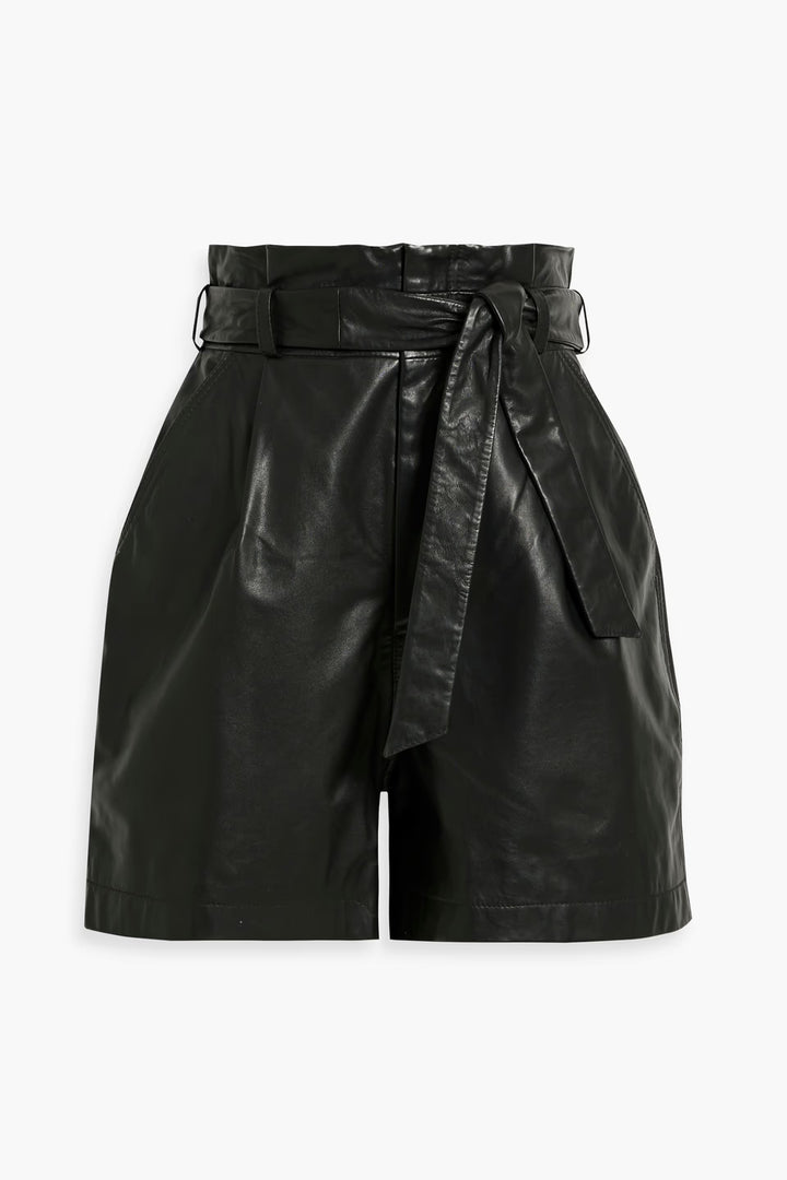 Walter Baker Velda leather shorts