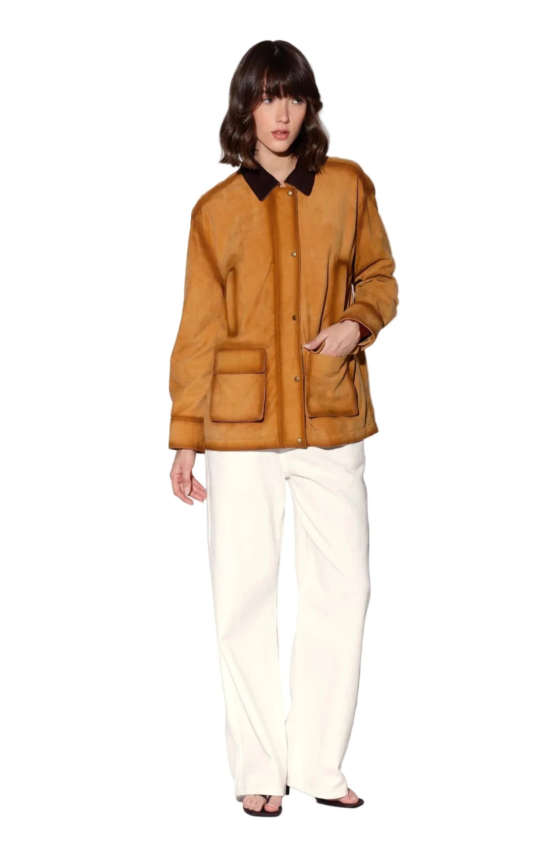 Walter Backer Suede Bradley Jacket - clever alice