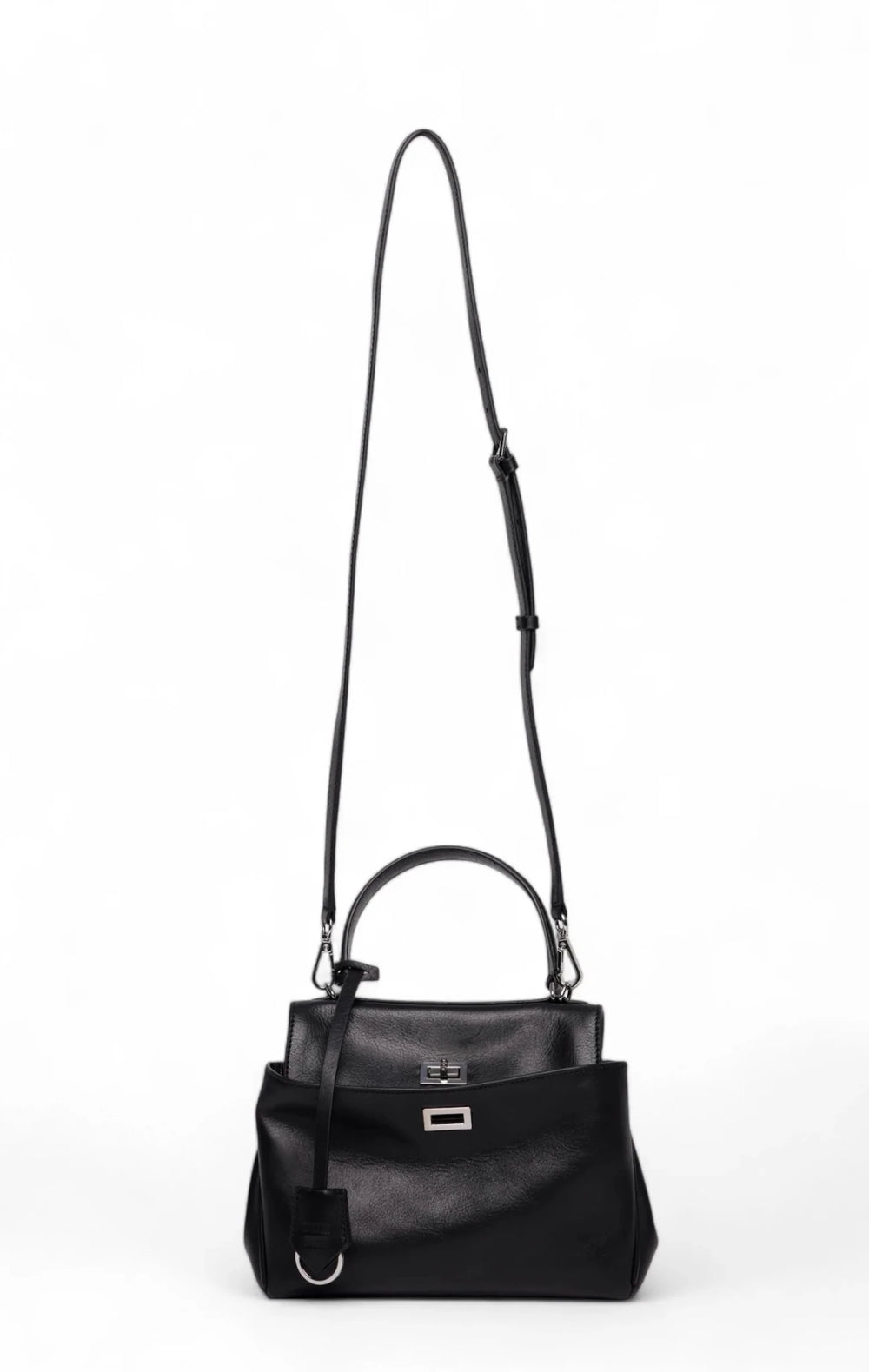 Walter Baker Billie Mini Satchel, Black - clever alice