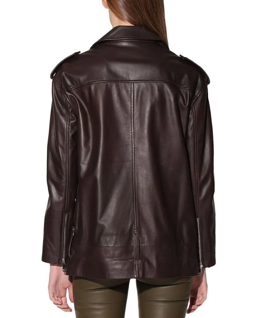 Walter Baker Emery Leather Jacket - clever alice