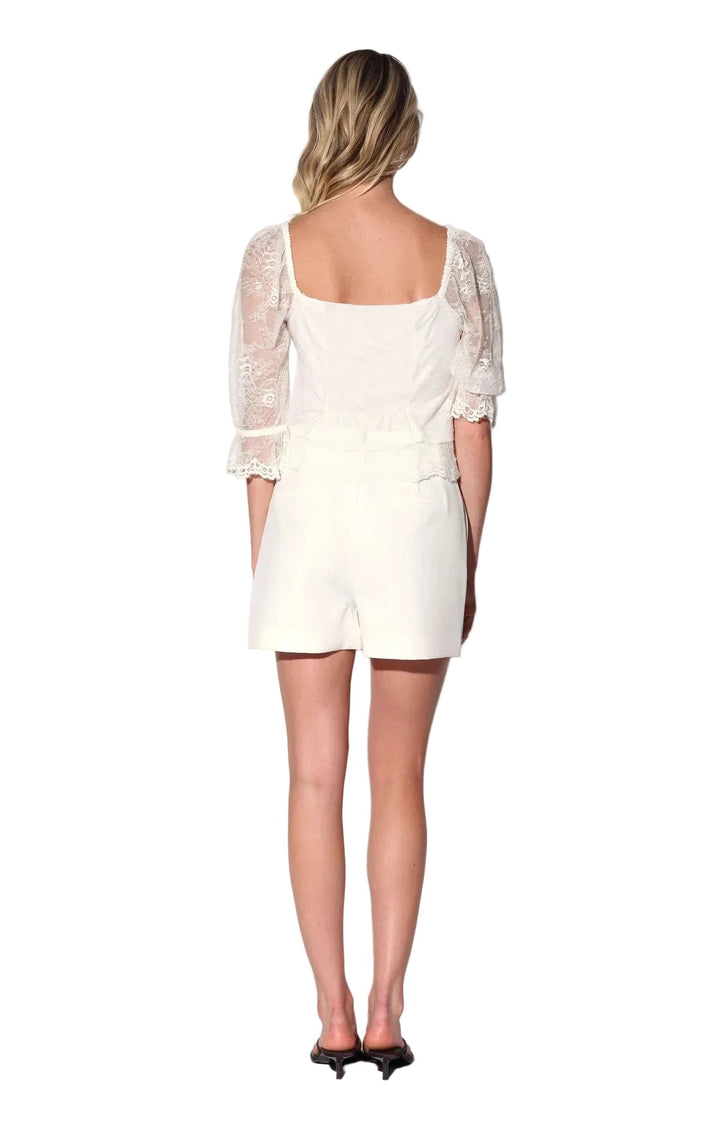 Walter Baker Georgina Top, Ivory Lace - clever alice