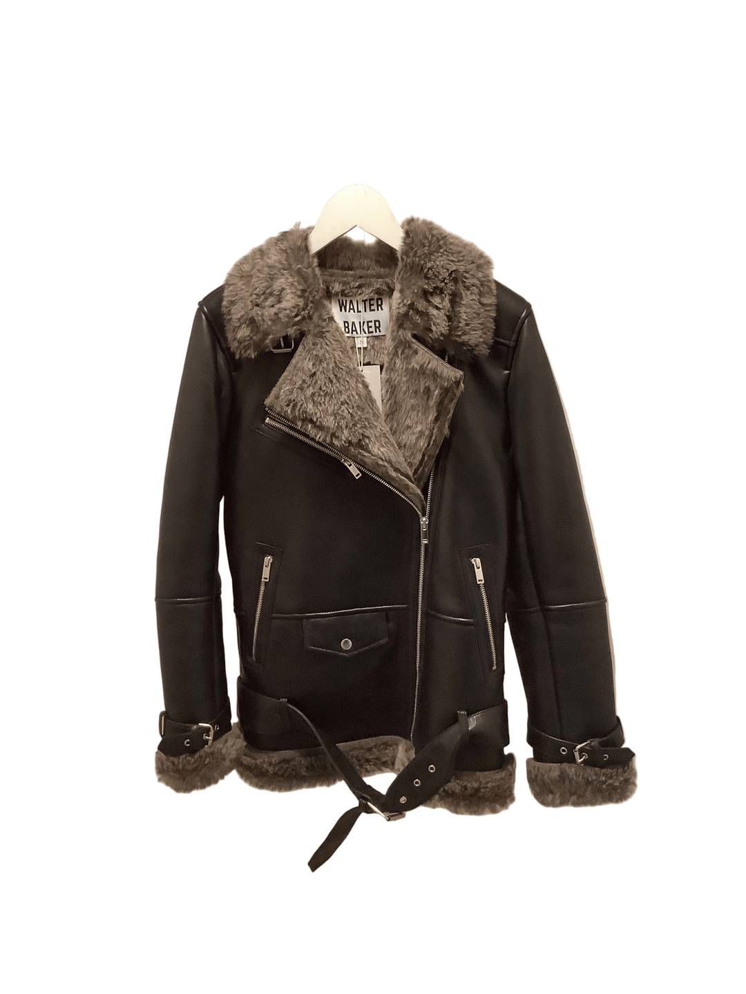 Walter Baker Jacey leather jacket - clever alice