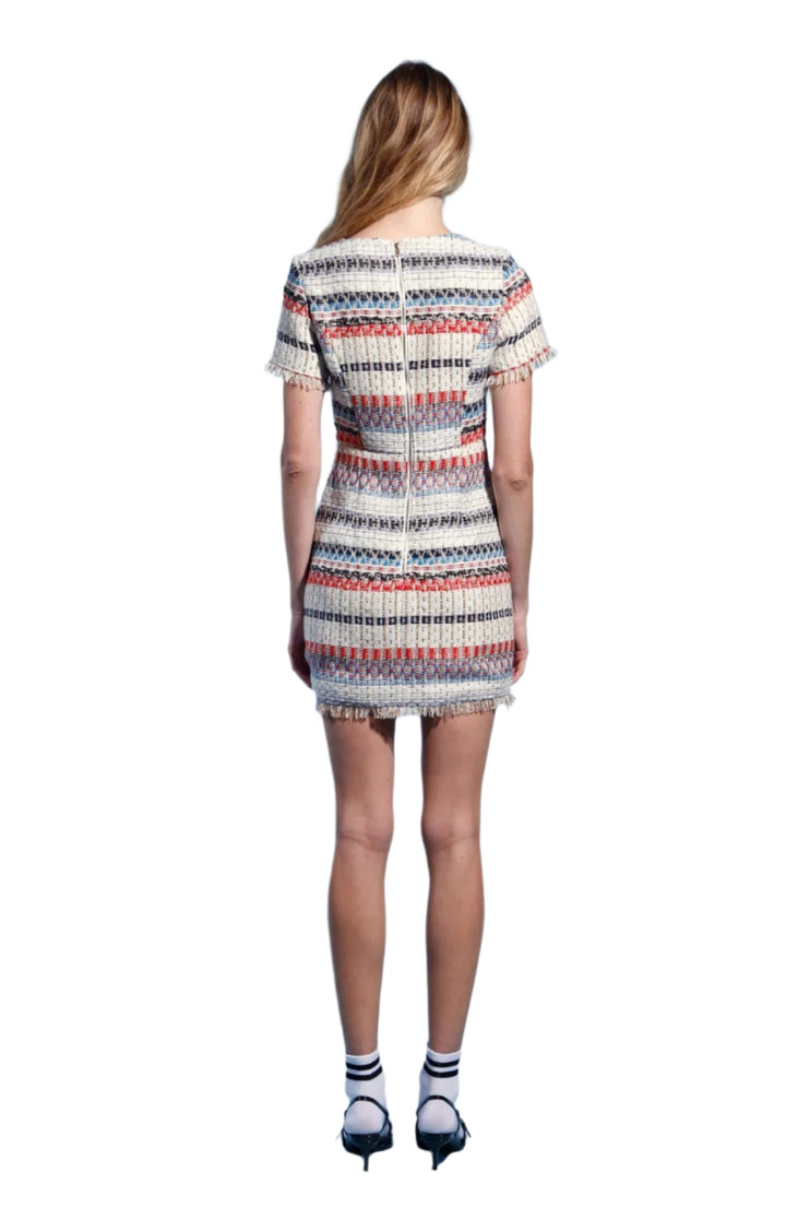 Walter Baker Jada Dress in Sailing Tweed - clever alice