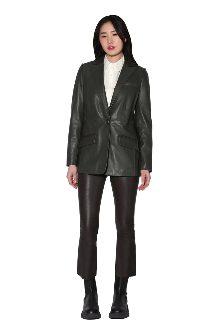 Walter Baker Kiki Leather Blazer - clever alice