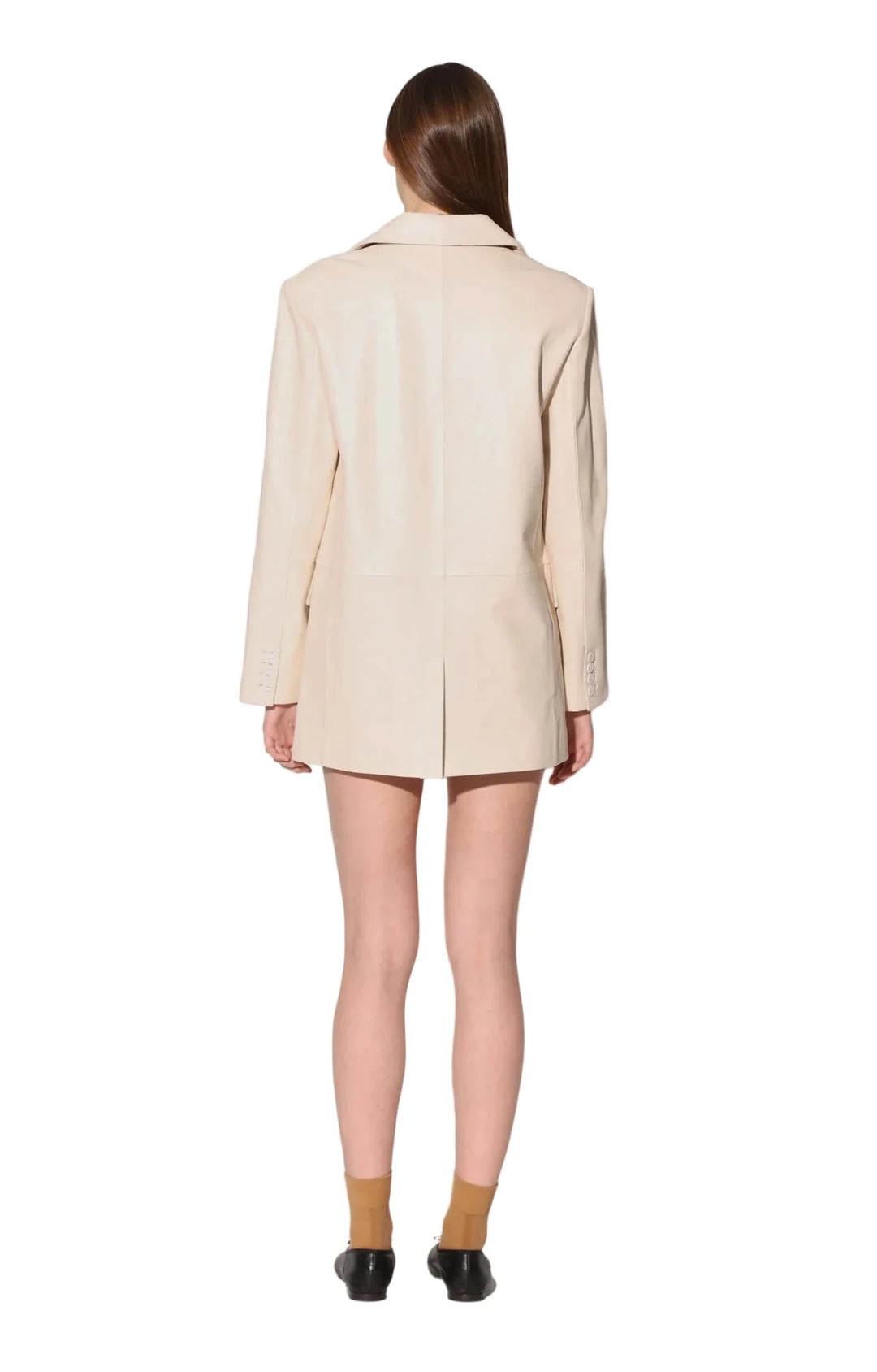 Walter Baker Kira Leather Blazer - clever alice