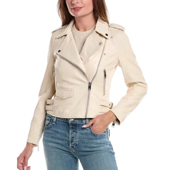 Walter Baker Liz Leather Moto Jacket - clever alice