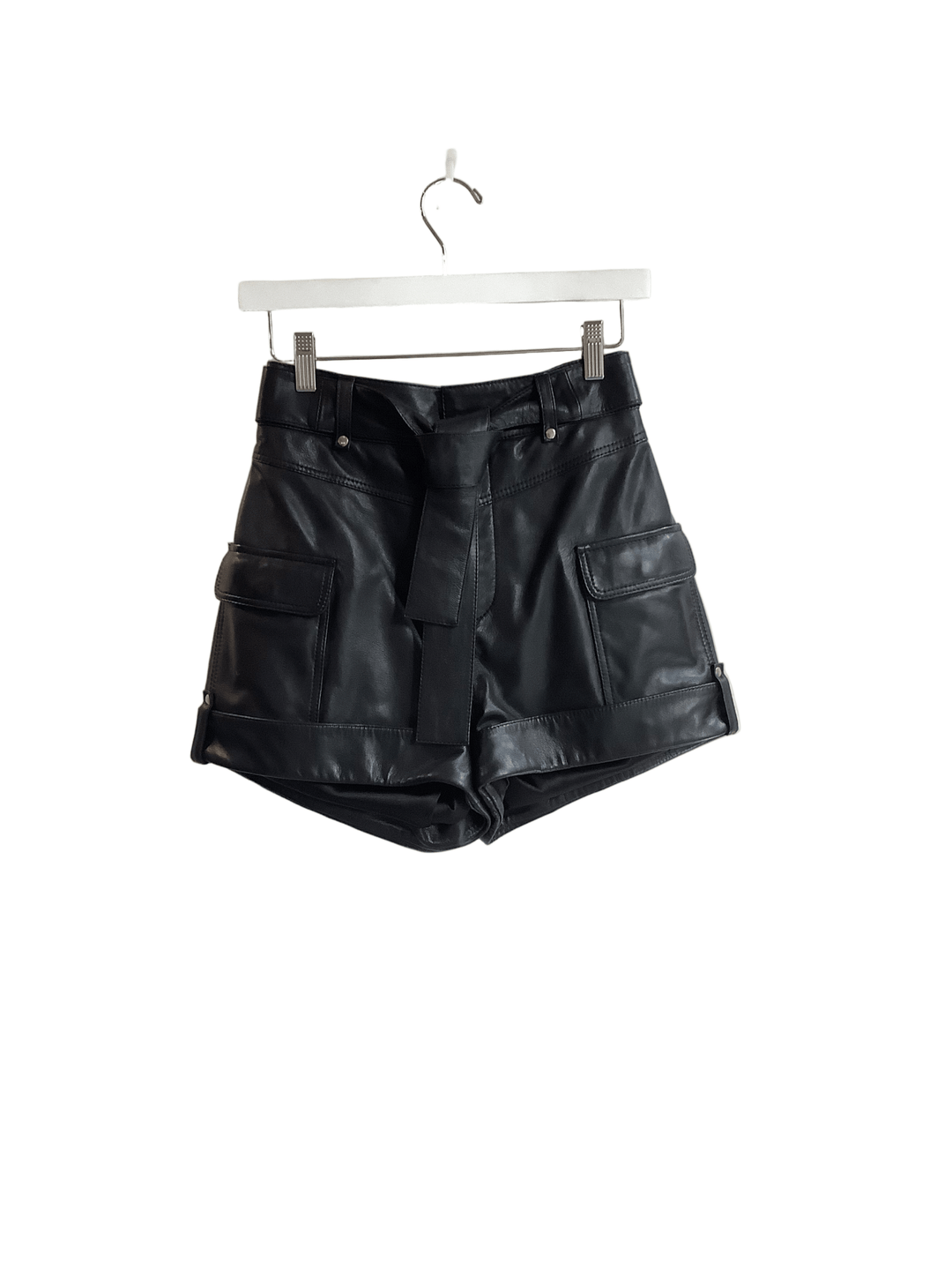 Walter Baker Marcos leather shorts - clever alice