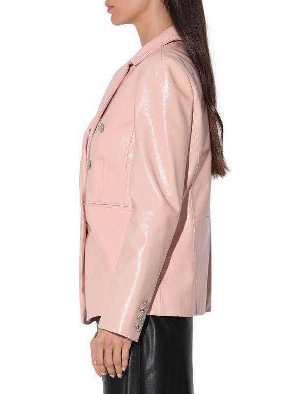 Walter Baker Marley Leather Blazer - clever alice
