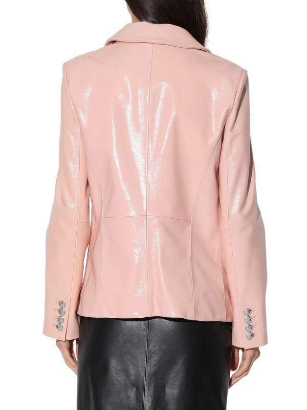 Walter Baker Marley Leather Blazer - clever alice
