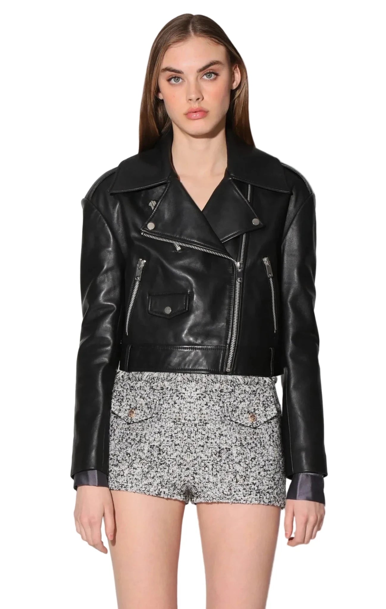 Walter Baker Milan Leather Jacket - clever alice