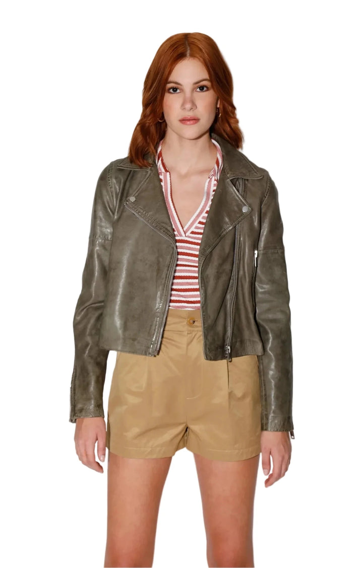 Walter Baker Presley Leather Jacket - clever alice