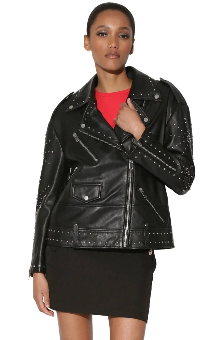 Walter Baker Skyler Studded Jacket - clever alice