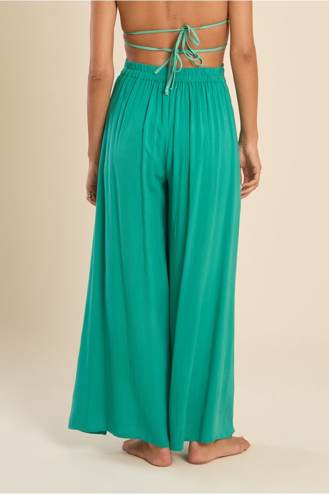 Molly Bracken Wide Waistband Tie Pants